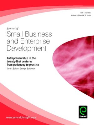 cover image of Journal of Small Business and Enterprise Development, Volume 15, Issue 2